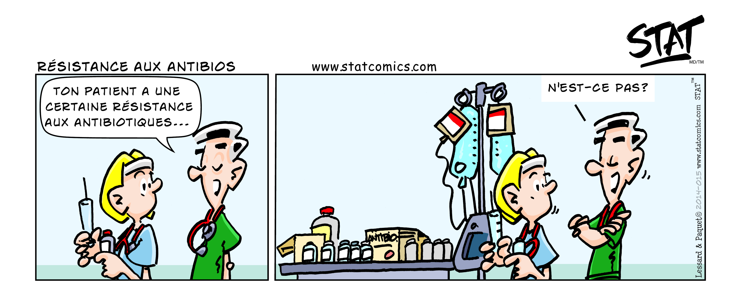 Bande dessinée STAT